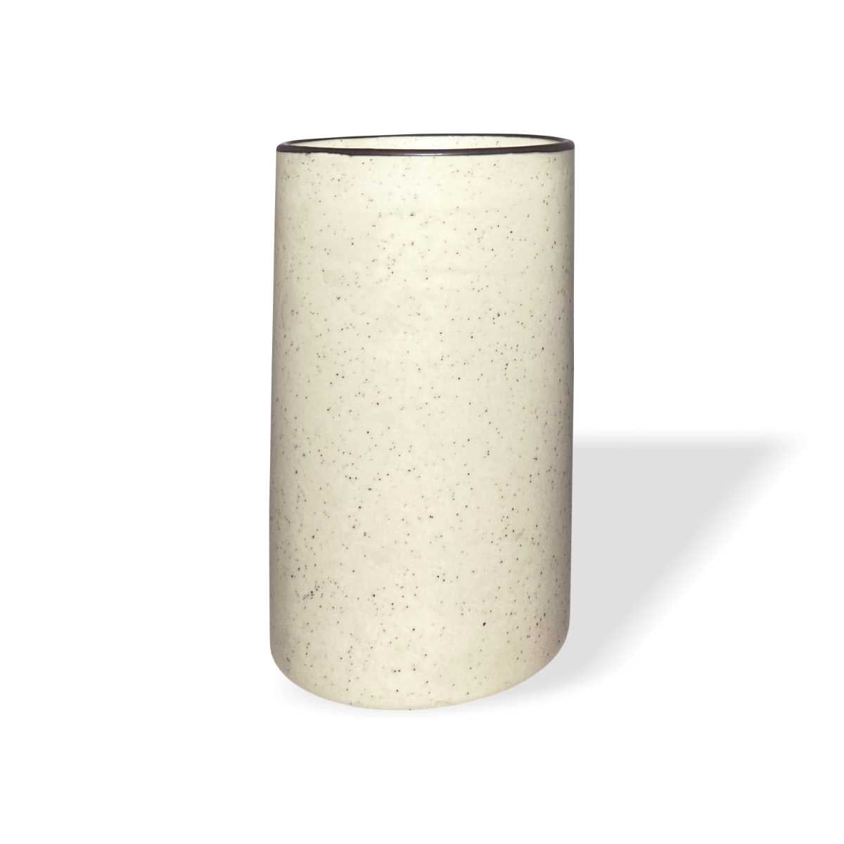 Matte White Ceramic Glasses (Set of 4)