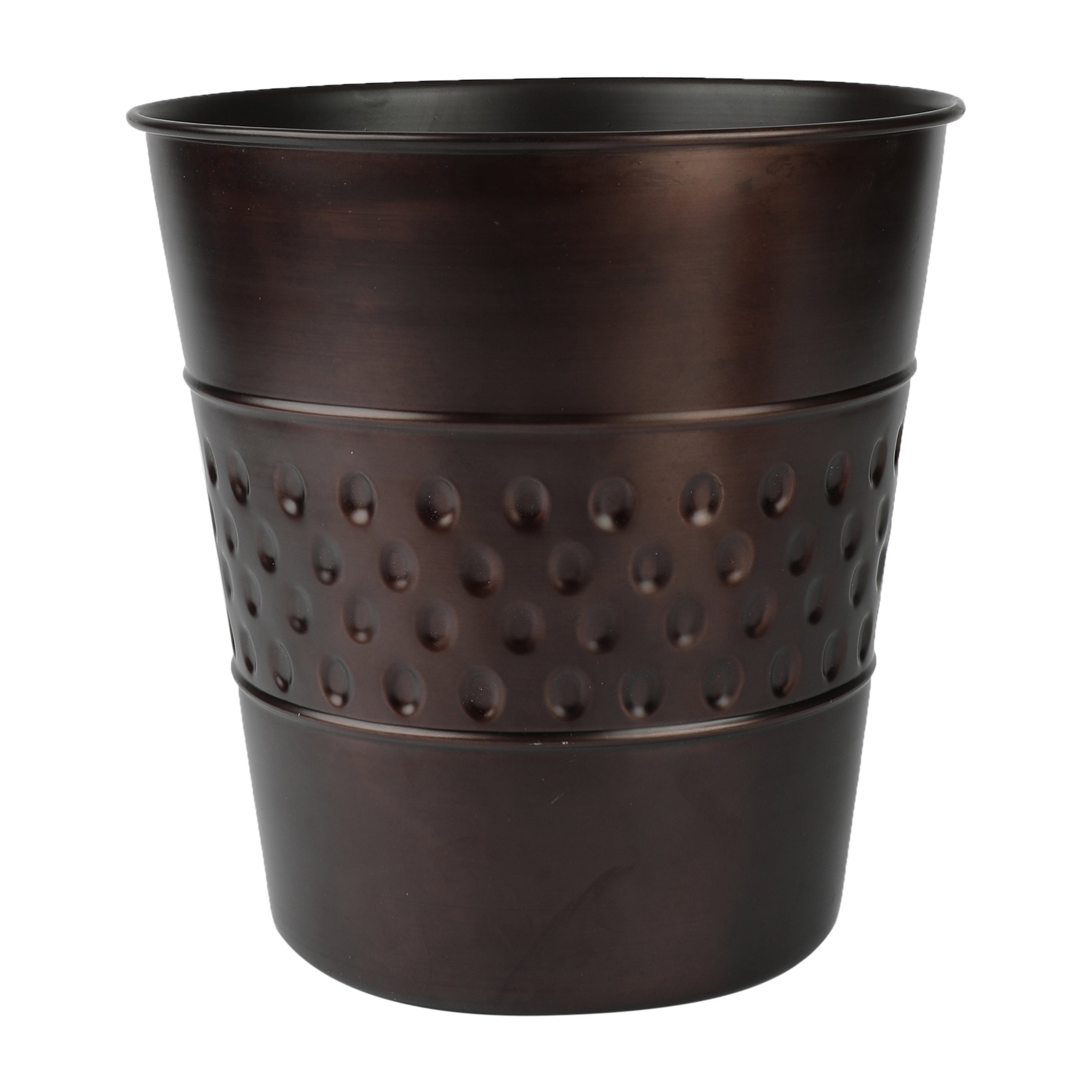 Exclusive Multi Purpose Brown Textured Metal Bin