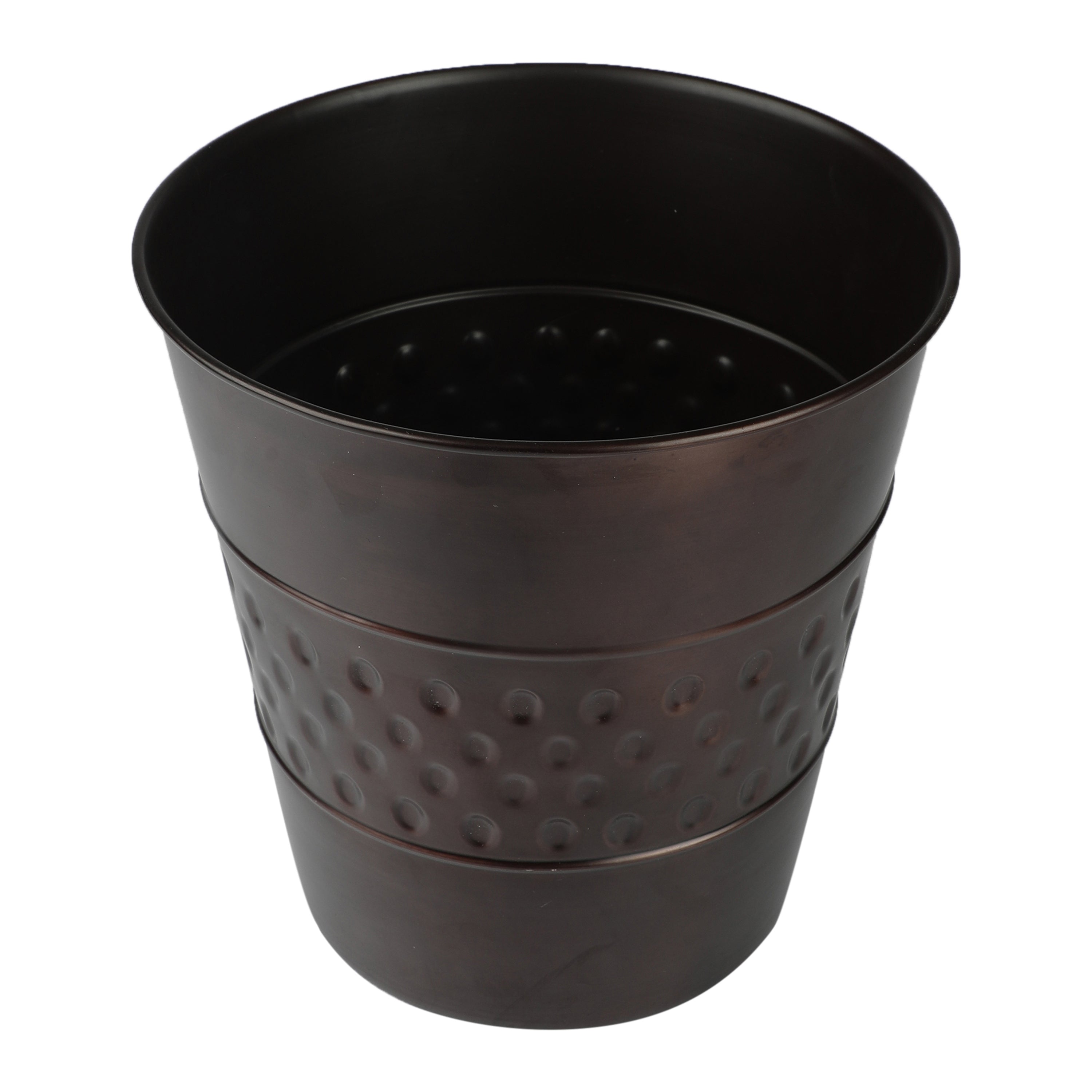 Exclusive Multi Purpose Brown Textured Metal Bin
