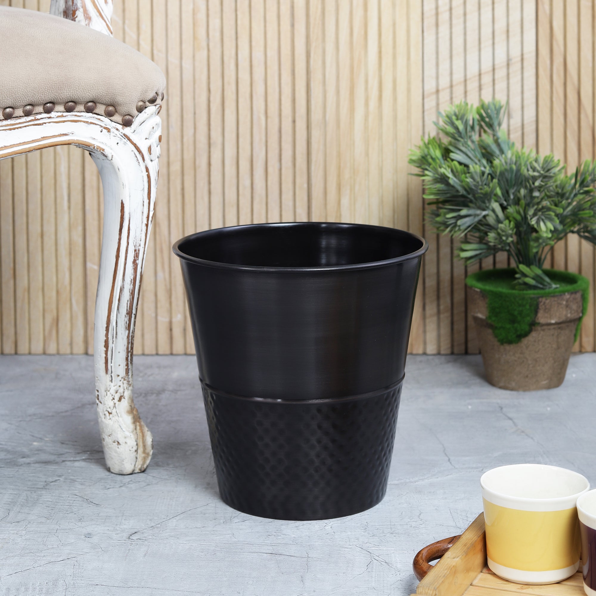 Multi Purpose Brown Metal Bin