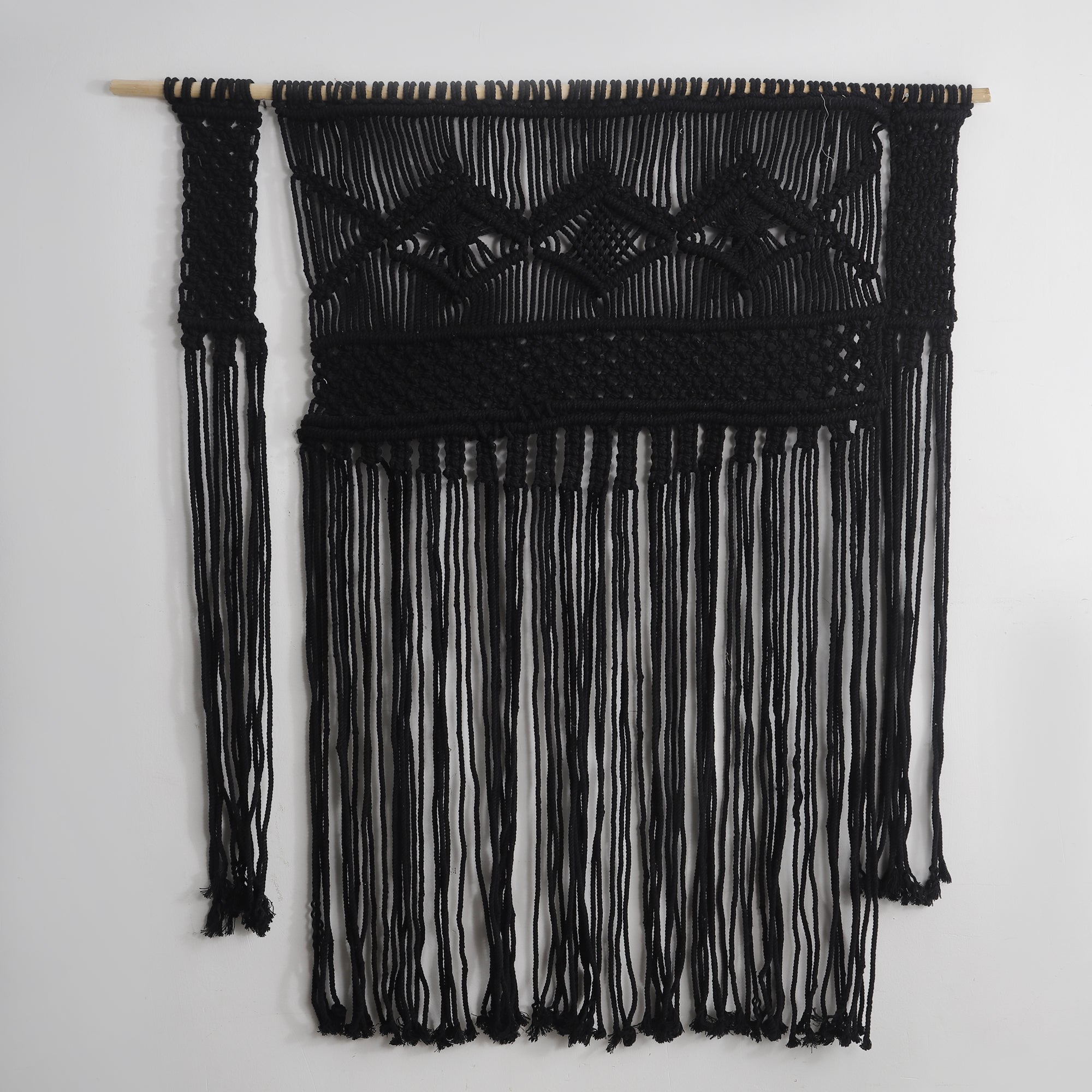 Handcrafted Classic Black Wall Hanging