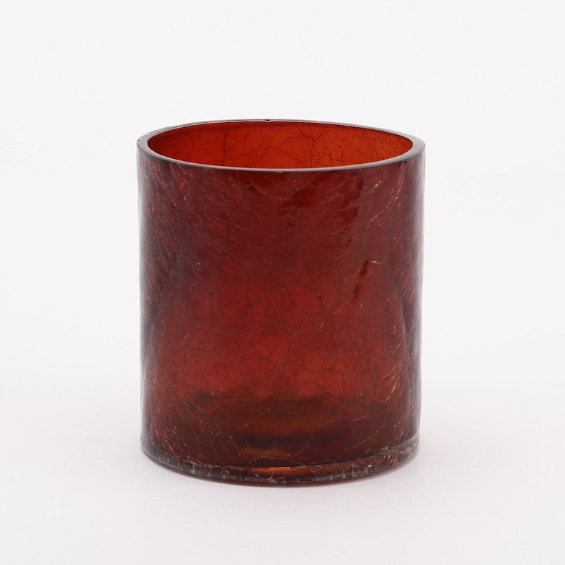 Red Glass Tealight Holder (Pack of 4)