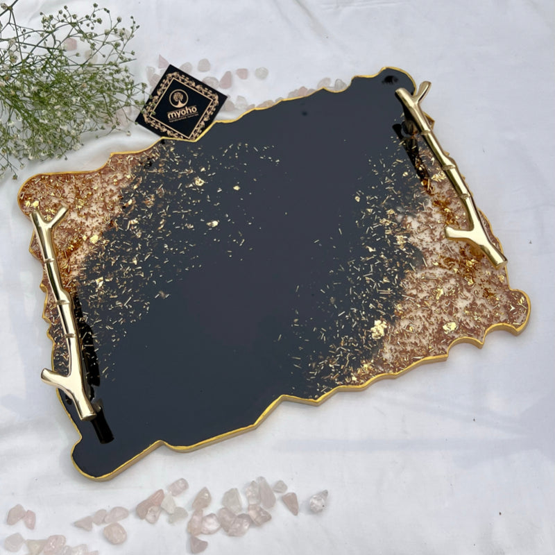 Black Beauty Resin tray