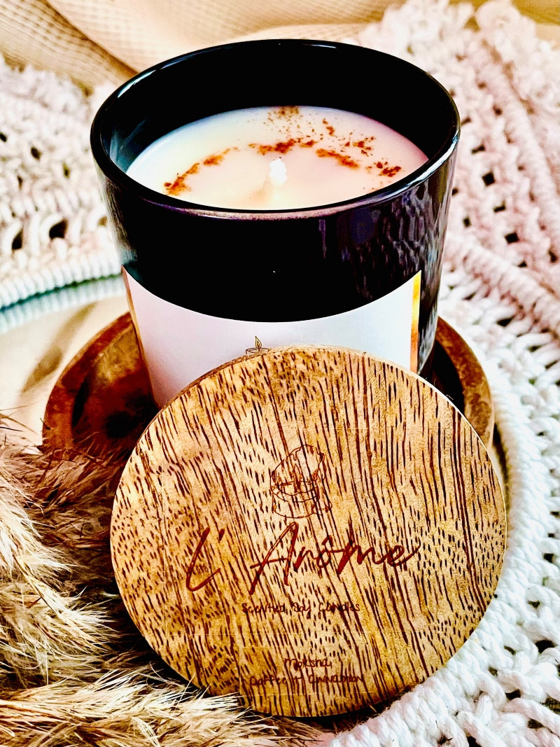 Moksha Handpoured Artisanal Scented Soy Candle