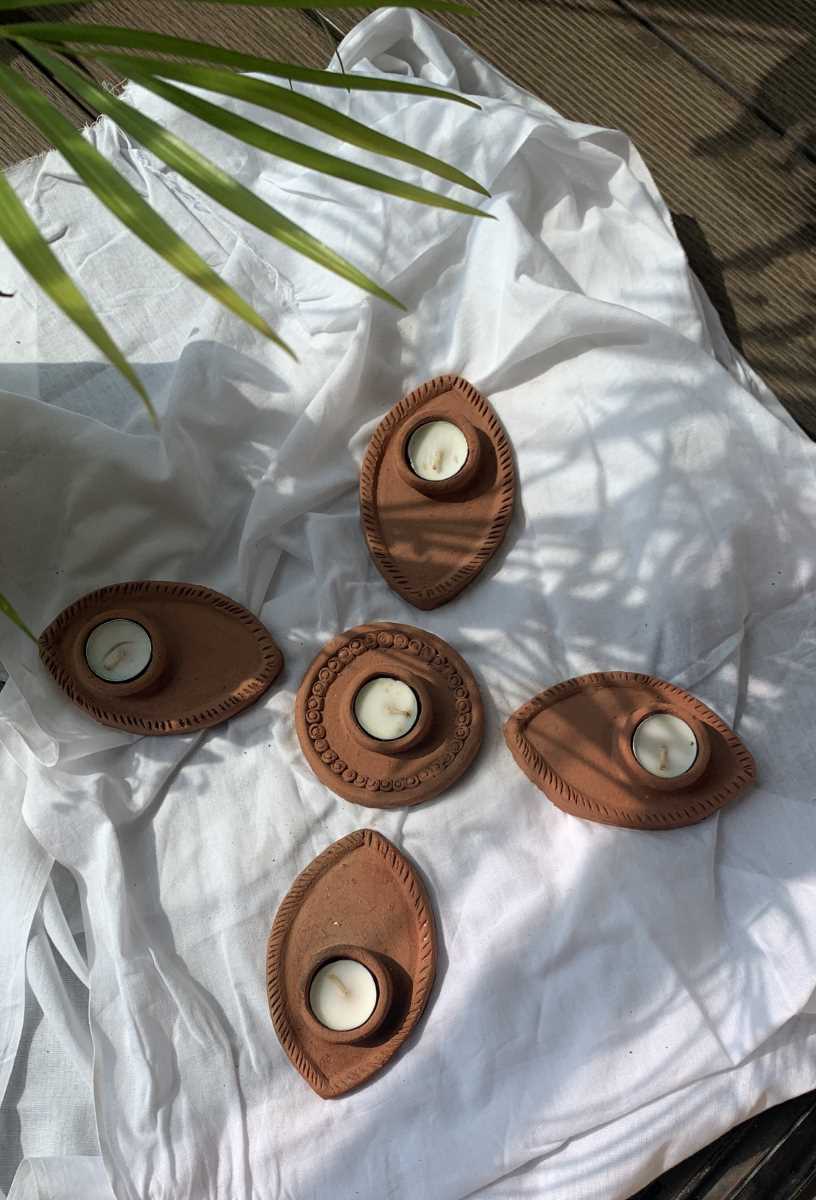 Molela T-lights (Set of 5)