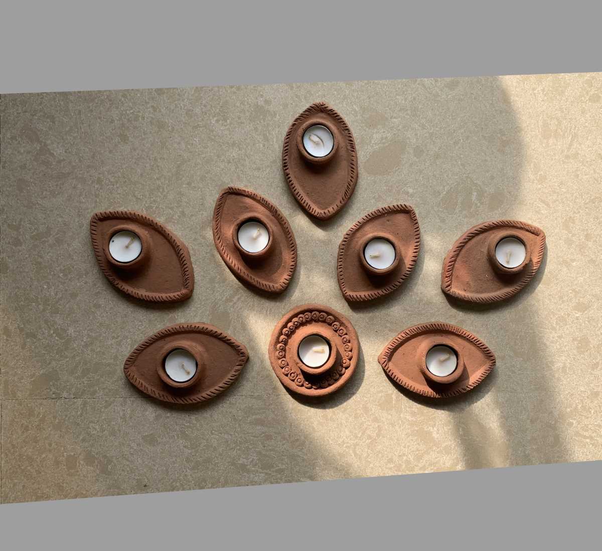 Molela T-lights (Set of 8)