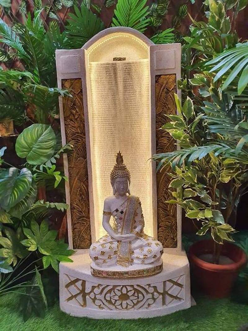 Sitting Buddha Water Fountain