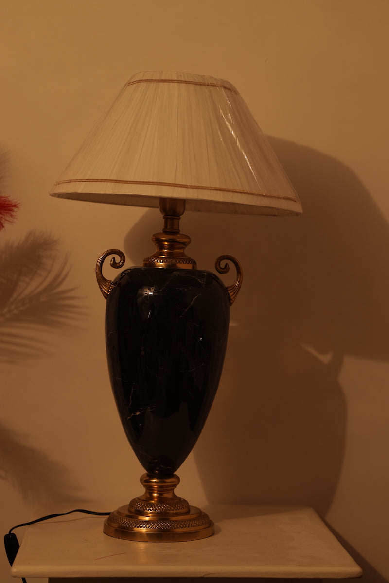 Black & Gold Antique Table Lamp