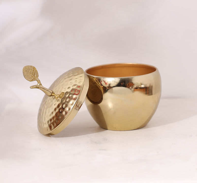 Gold Candy Storage Bowl