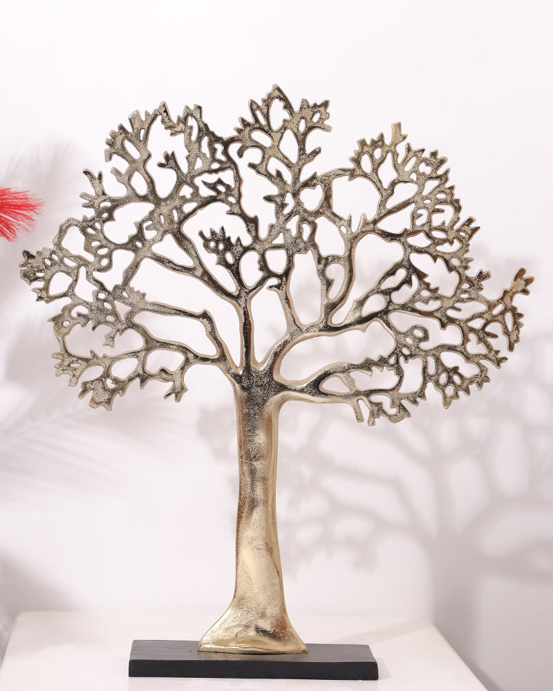 Coloured Tree Table Top Metal Decorative