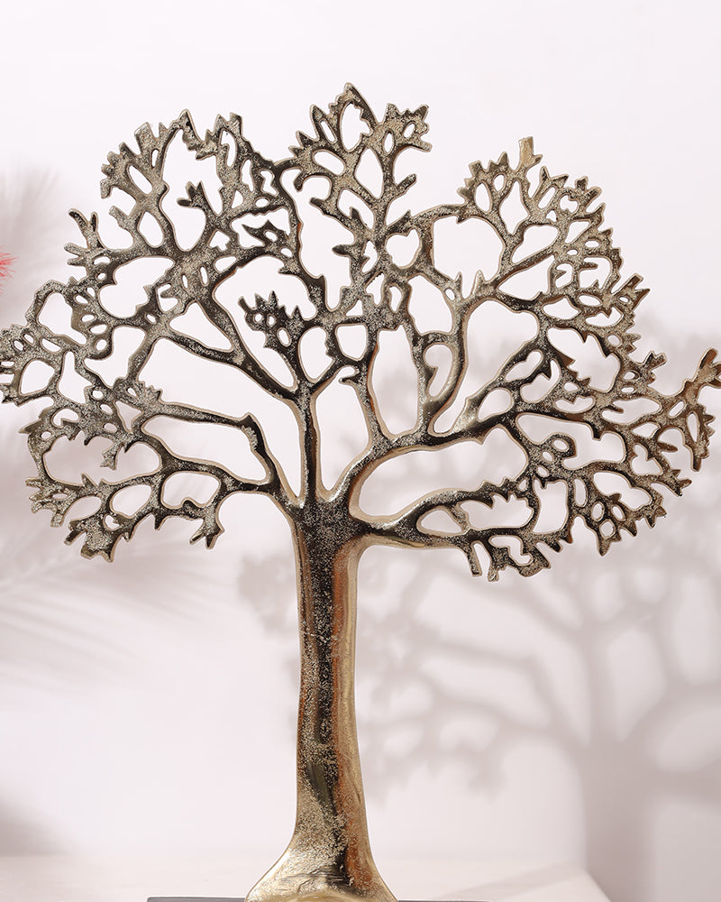 Coloured Tree Table Top Metal Decorative