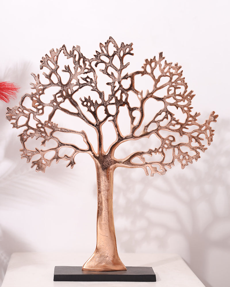 Coloured Tree Table Top Metal Decorative