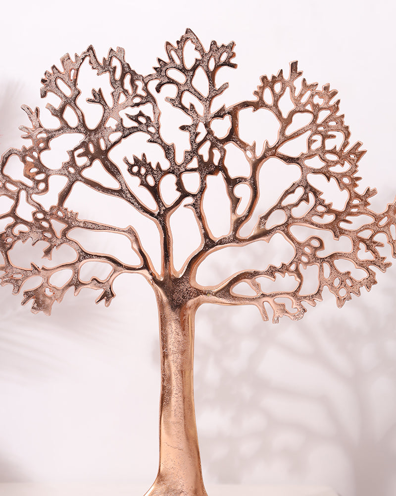 Coloured Tree Table Top Metal Decorative