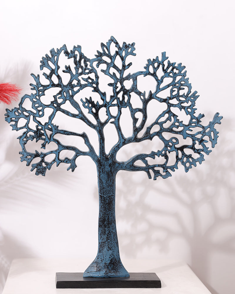 Coloured Tree Table Top Metal Decorative