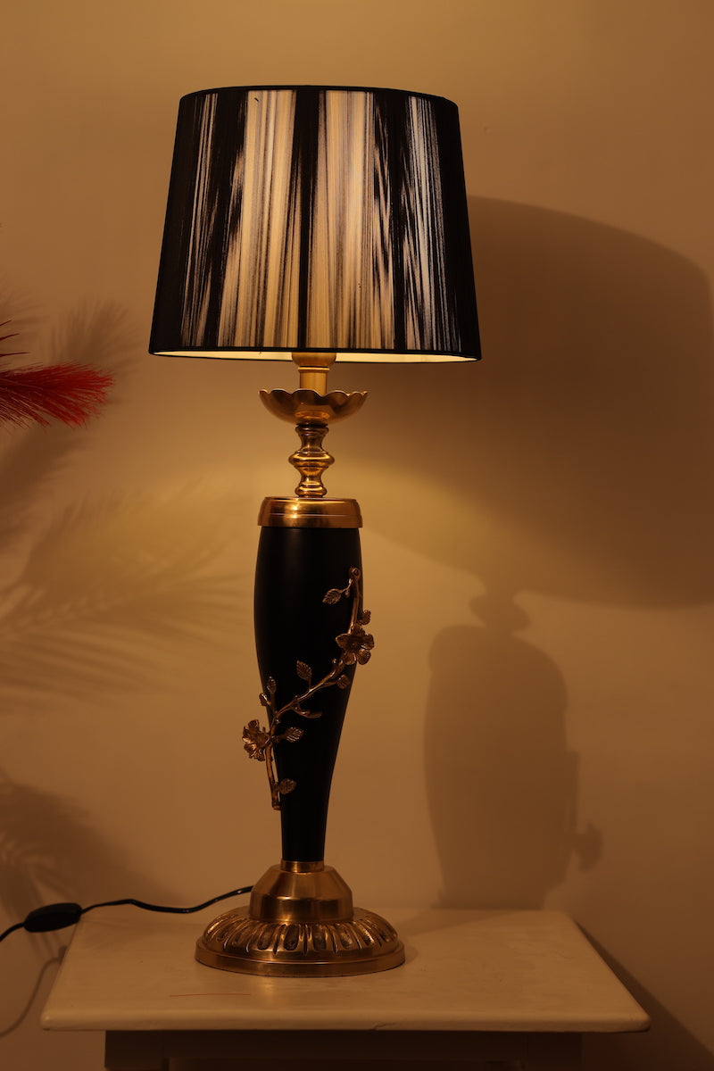 Antique Black Table Lamp