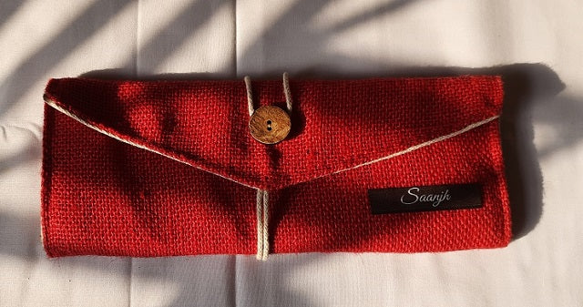 Jute Envelope Pouch | Money Purse | Shagun Pouch | 4 colors