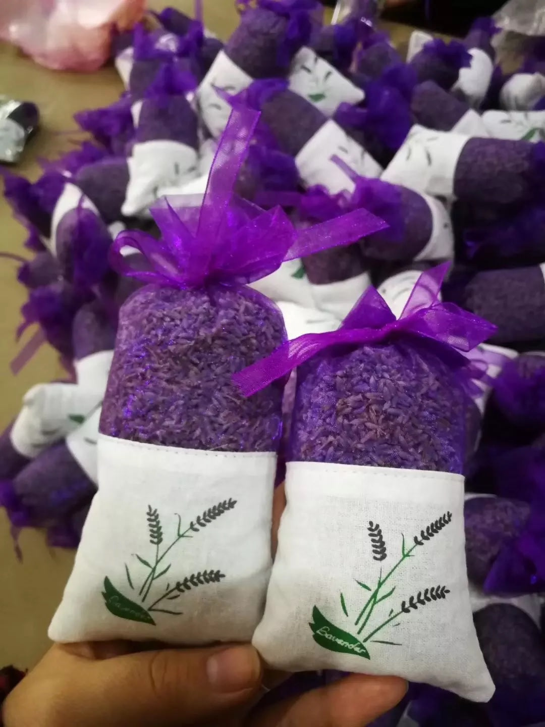 Lavender Sleep Aid - Dried Lavender Pillow Sachets / Air Freshener / Closet Fragrance