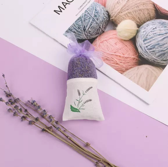 Lavender Sleep Aid - Dried Lavender Pillow Sachets / Air Freshener / Closet Fragrance