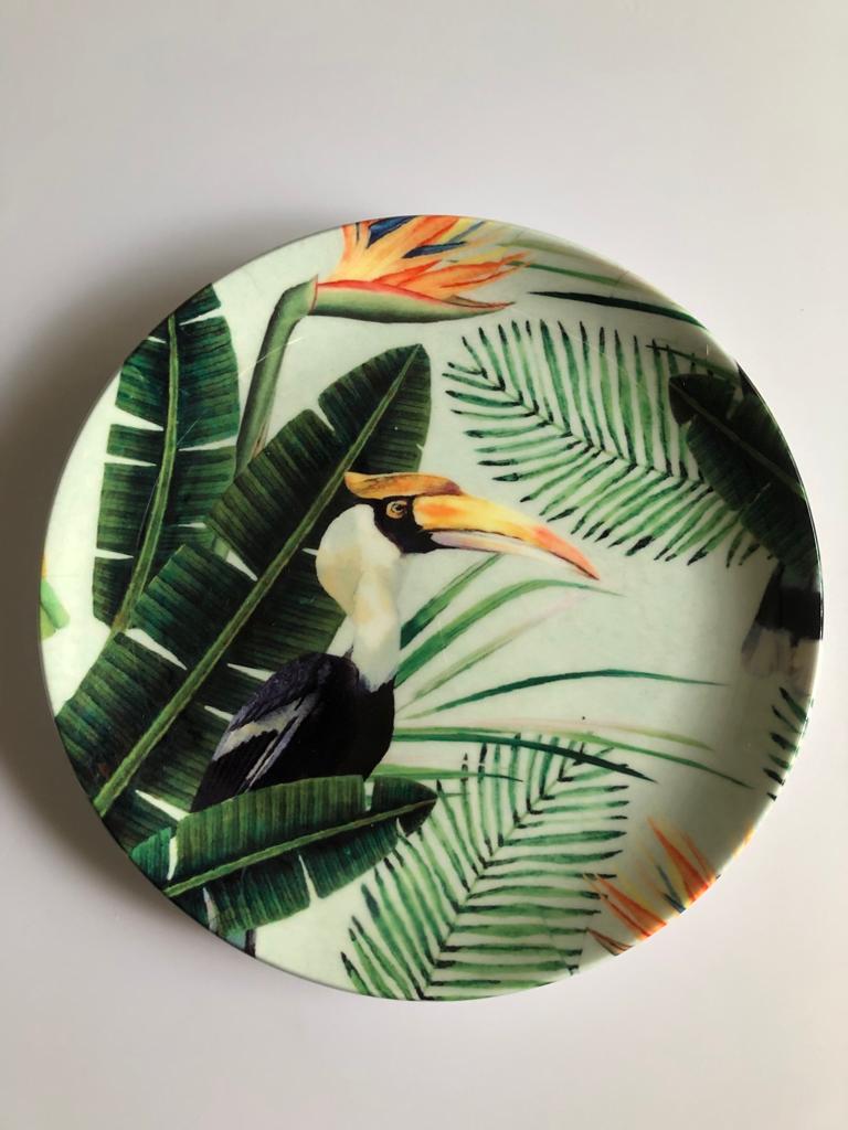 Bird Theme Decorative Wall Plate (6"-8"-10")