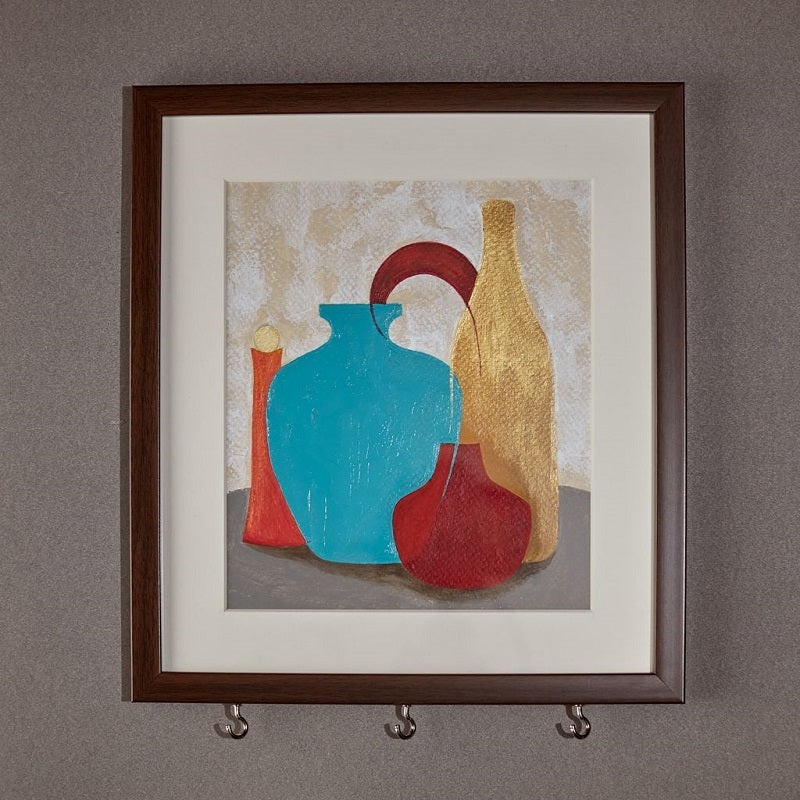 Objets d' Art Handpainted Key Holder