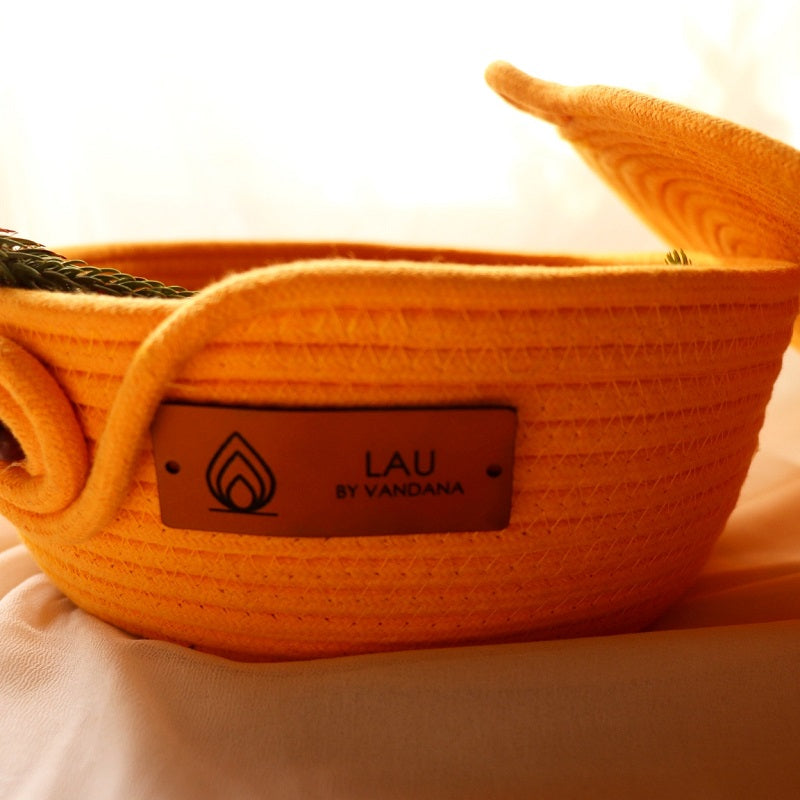 Handmade Pitara Basket with Lid