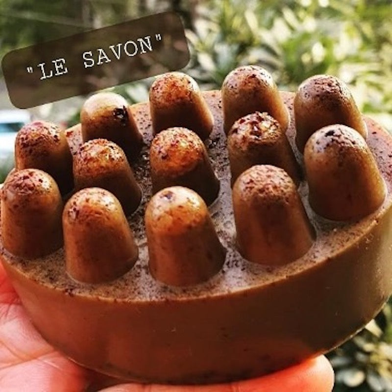 Relaxing and Energizing Coffee Cinnamon Massage Bar