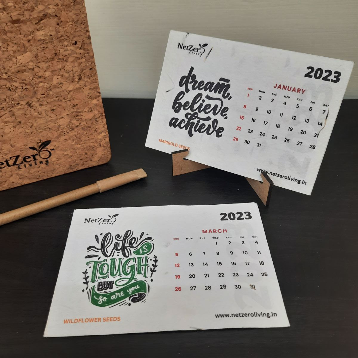 Handmade Plantable Calendars