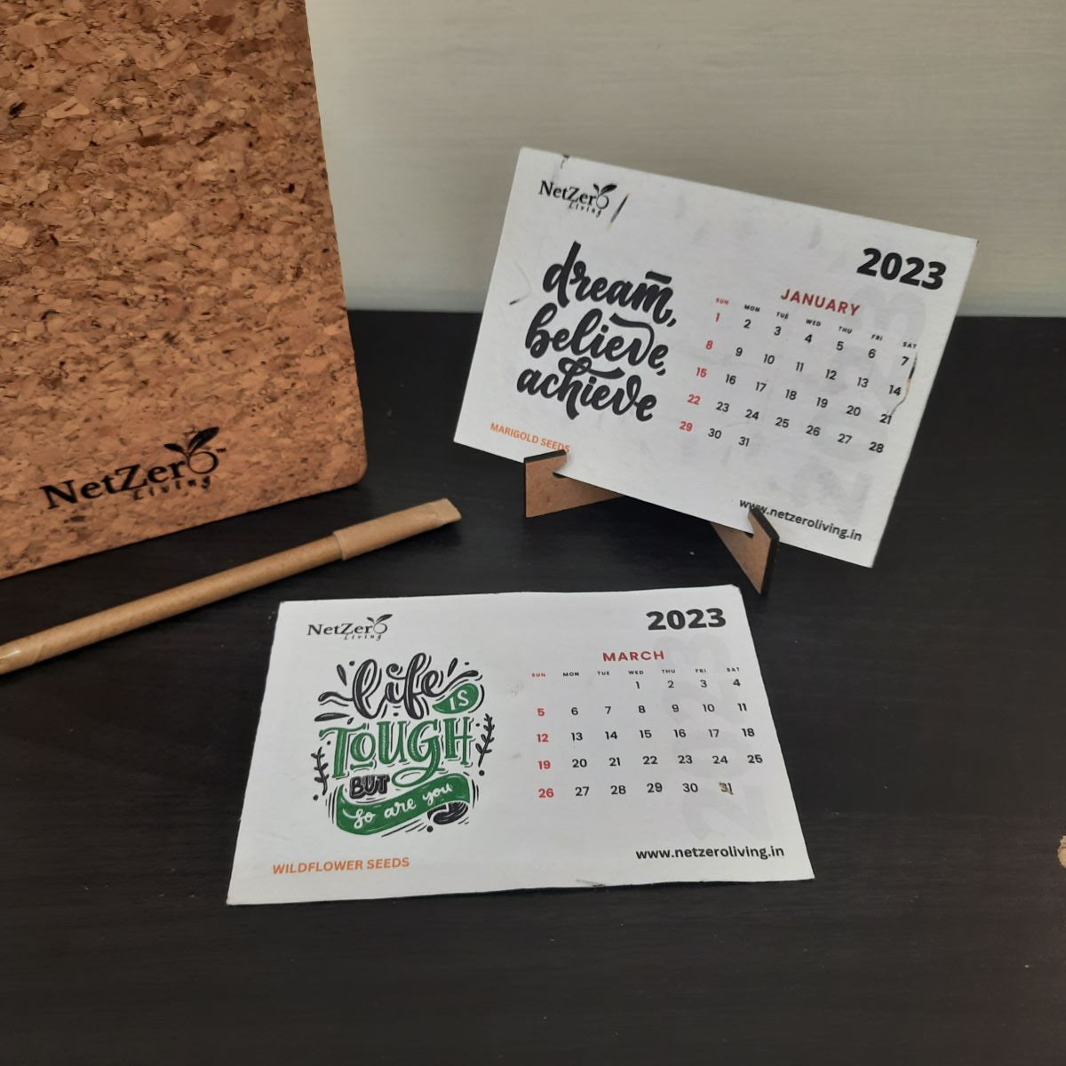 Handmade Plantable Calendars