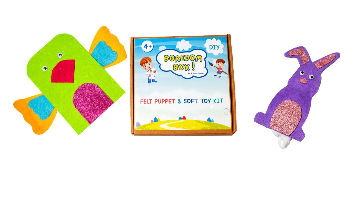 DIY Felt Puppet & Soft Toy Kit