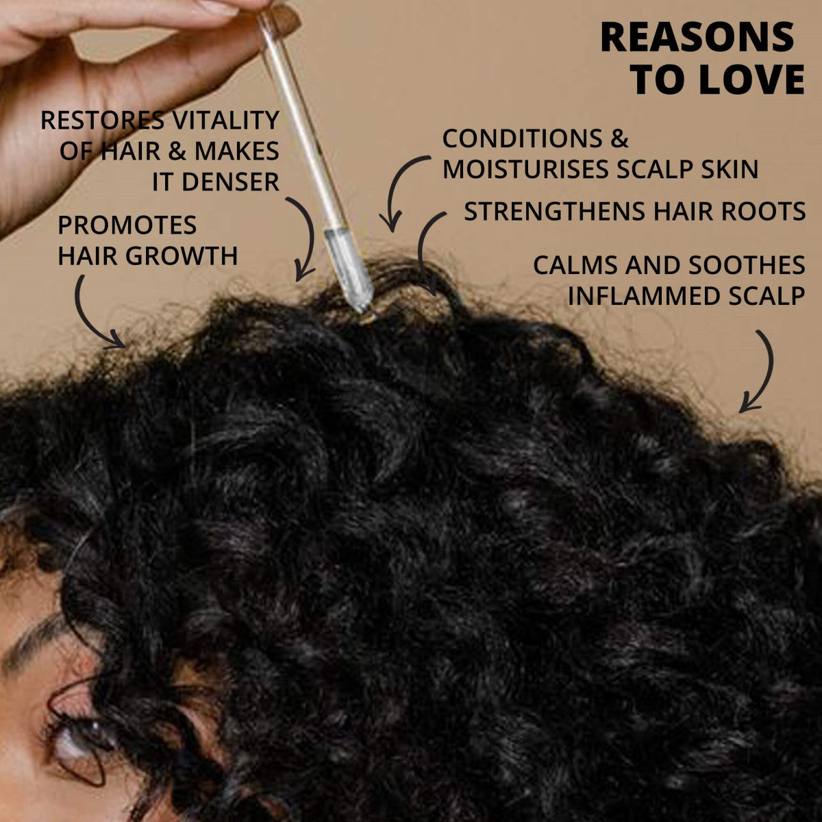 Calendula + Hyaluronic Acid Soothing Scalp Serum