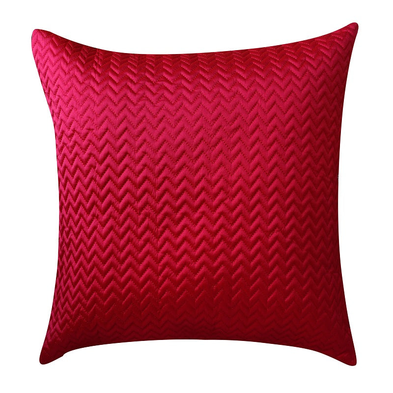 Cross Stitched 16 X 16 Cushion Covers (Pack of 2)