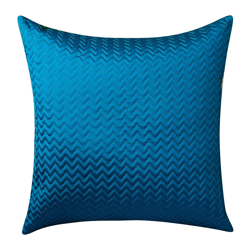 Cross Stitched 16 X 16 Cushion Covers (Pack of 2)