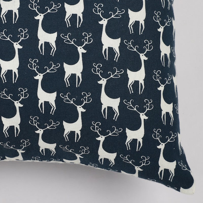 Reversible Blue & White Printed Cushion Covers (Set of 5)
