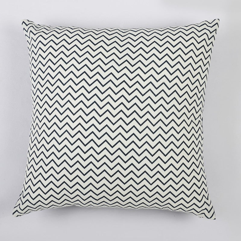 Reversible Blue & White Printed Cushion Covers (Set of 5)