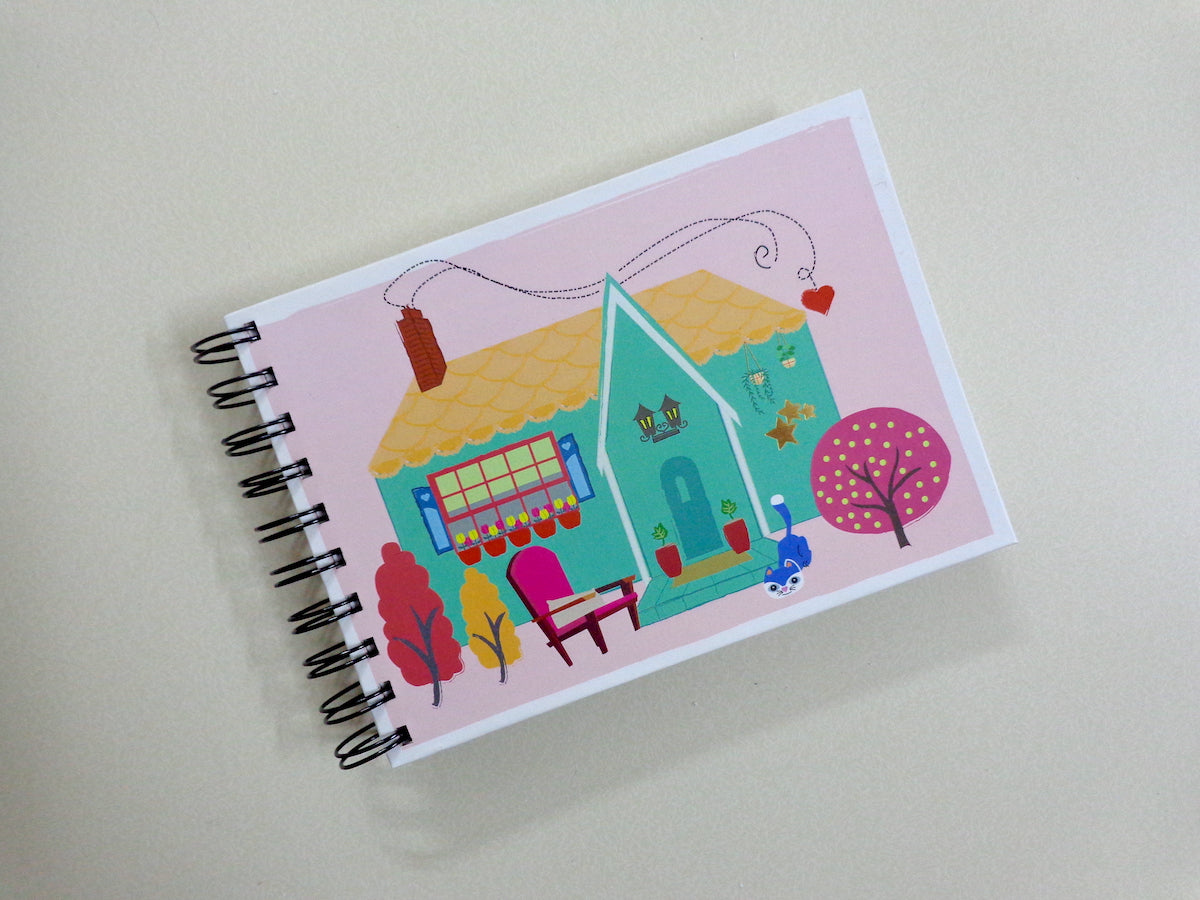 Joyful Home Hardcover WirO Ruled Notebook
