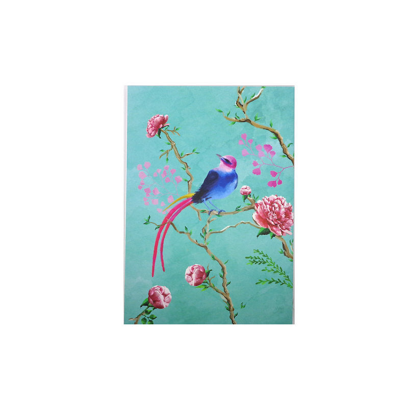 Teal in Paradise Softcover Notebook (Ruled)