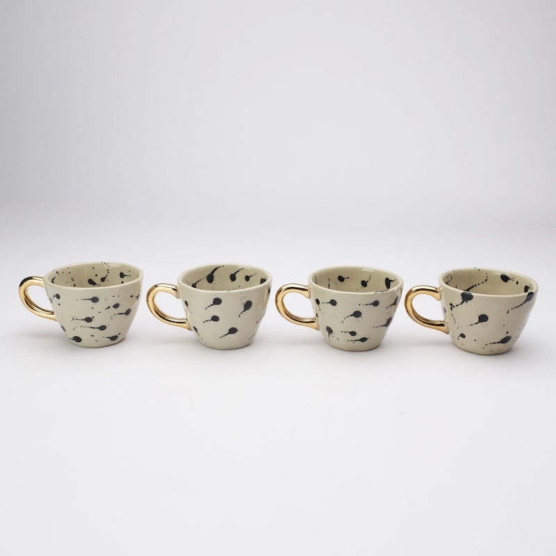 Ceramic Bohemic BW Stroke Cups