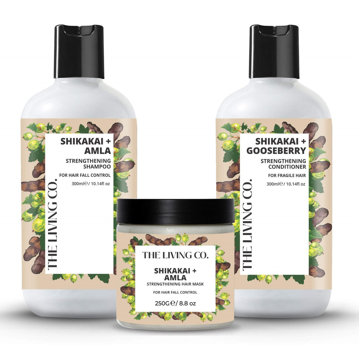 Strengthening Hair Care Kit With Shikakai + Amla