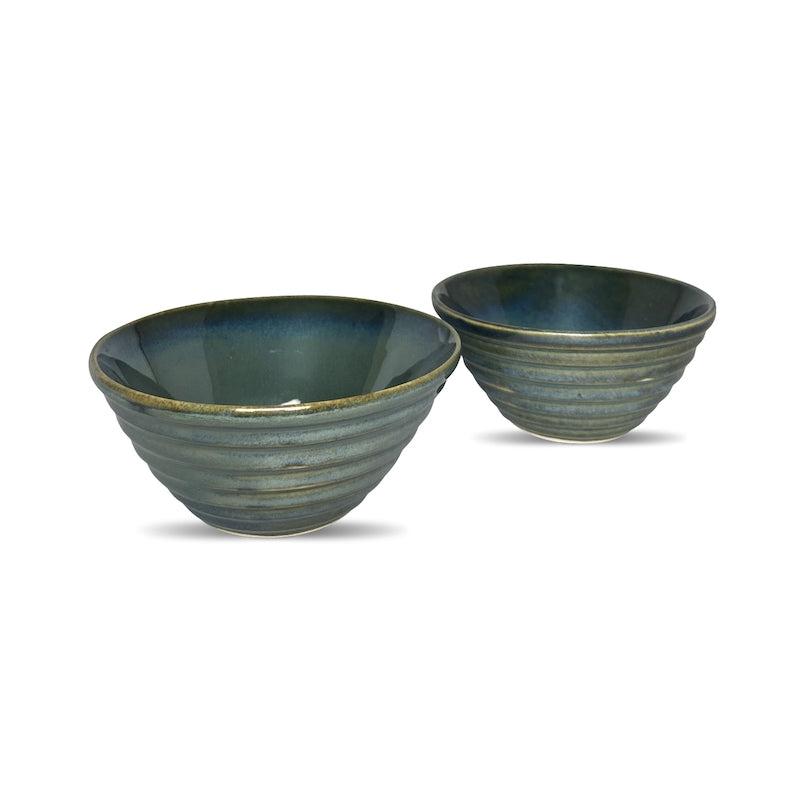 Studio Collection Emerald Green Dinner Bowls (Set of 4)