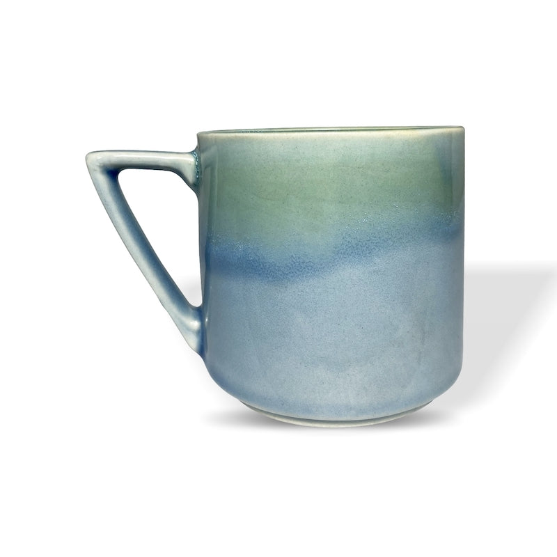 Elegant Sea Green Studio Collection Coffee Mugs (Set of 2)