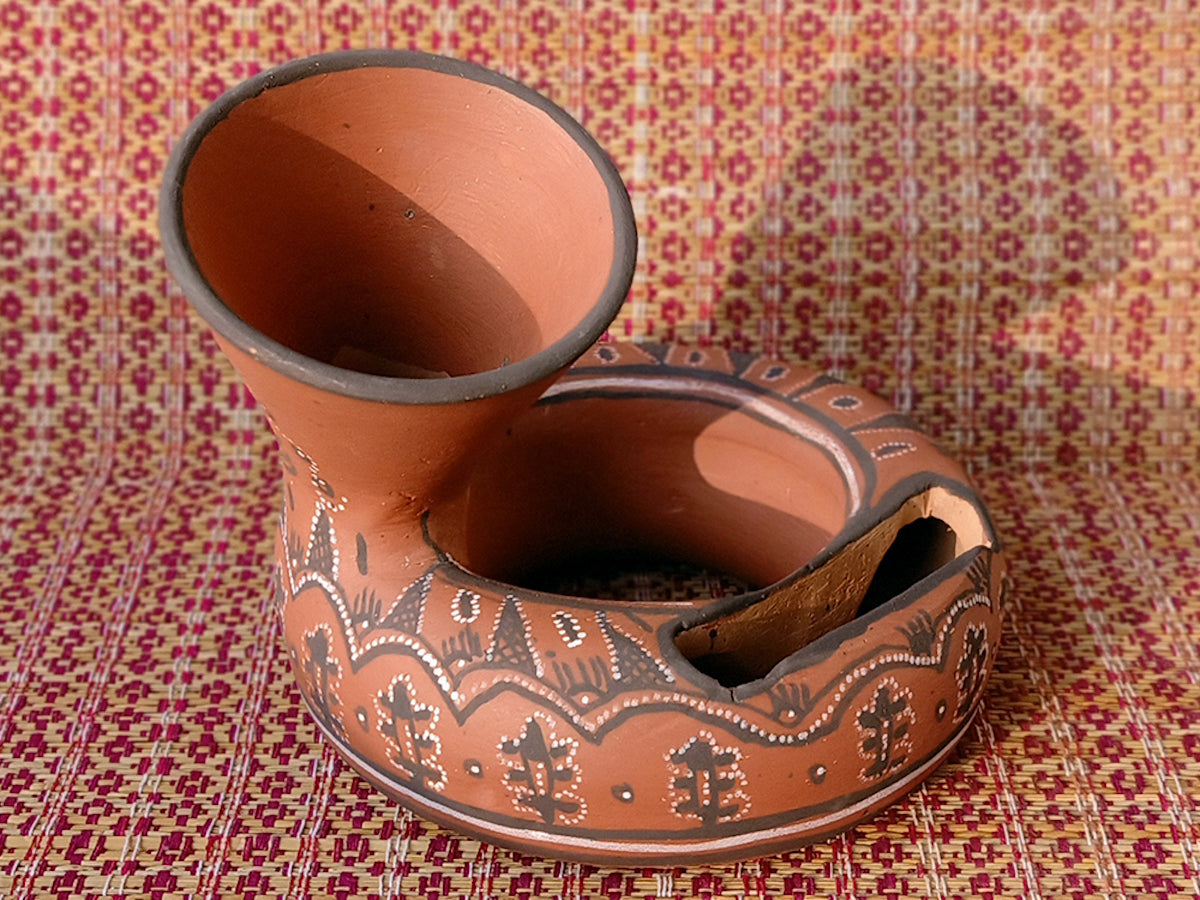 Kutch Painted Pottery Sound Amplifier