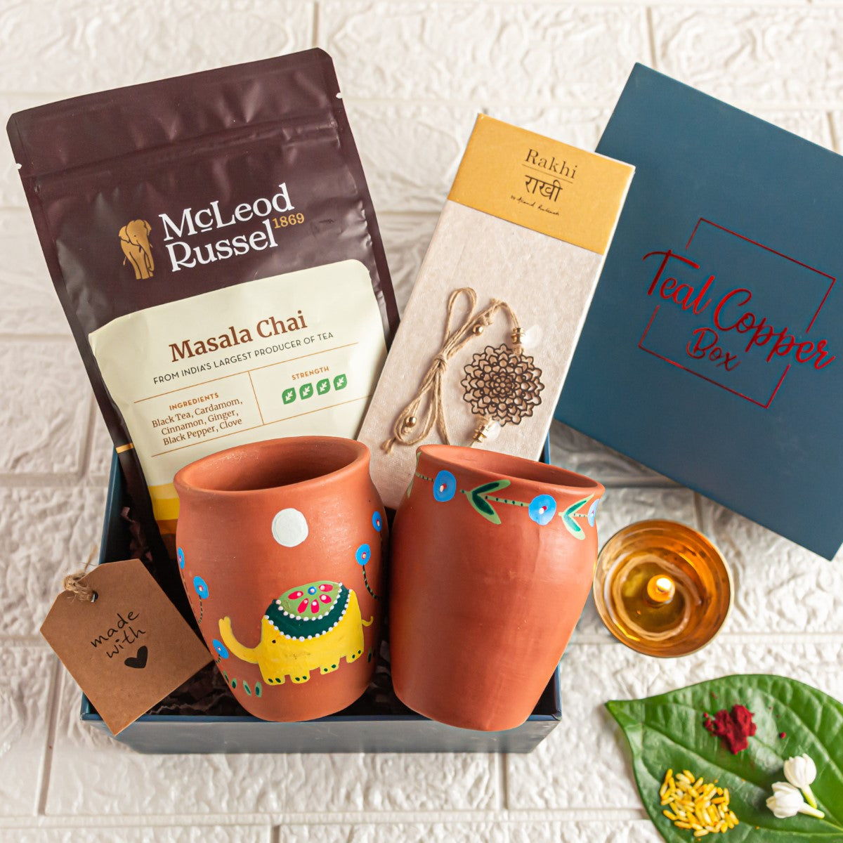The Brew-Tea-Ful Rakhi Box