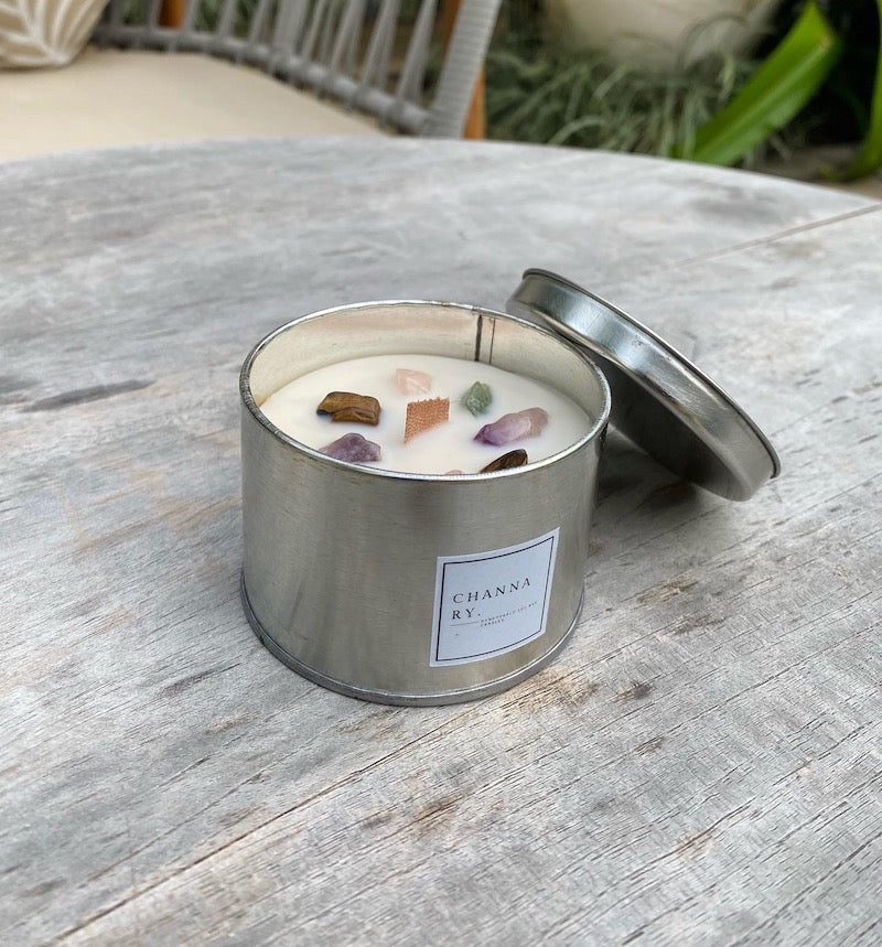 Handpoured Scented Soy wax Tin Candle