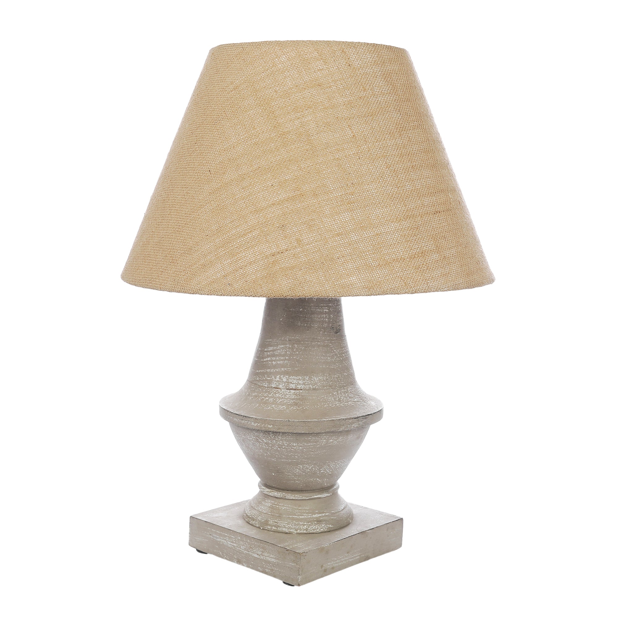 Hand Crafted Antique Table Lamp With Shade (Includes Bulb)