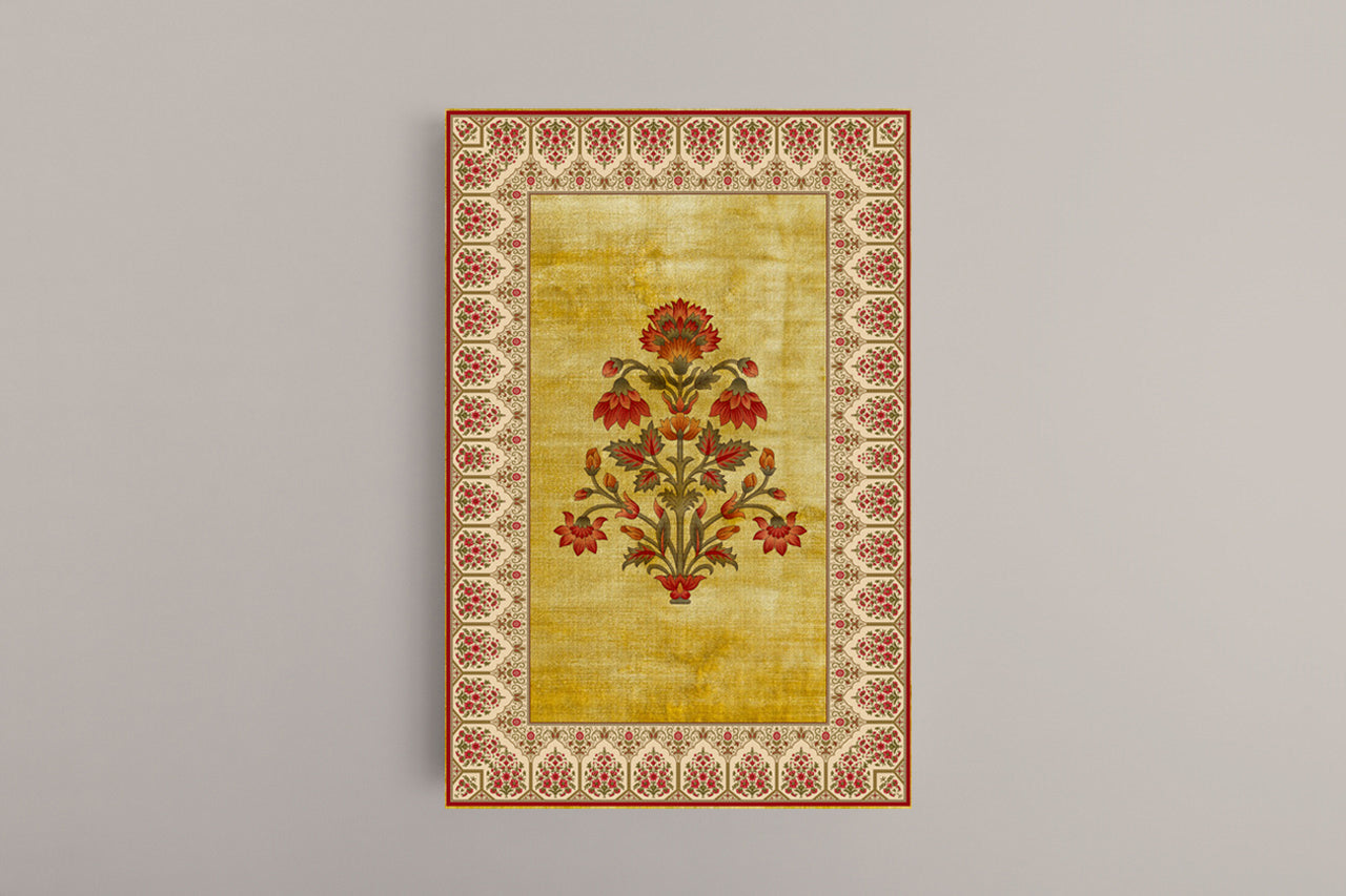 Mandala Pichwai Floral Digital Wall Art