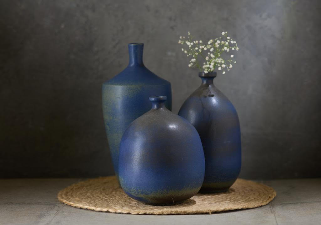 The Sapphire Collection Vases (Set of 3)