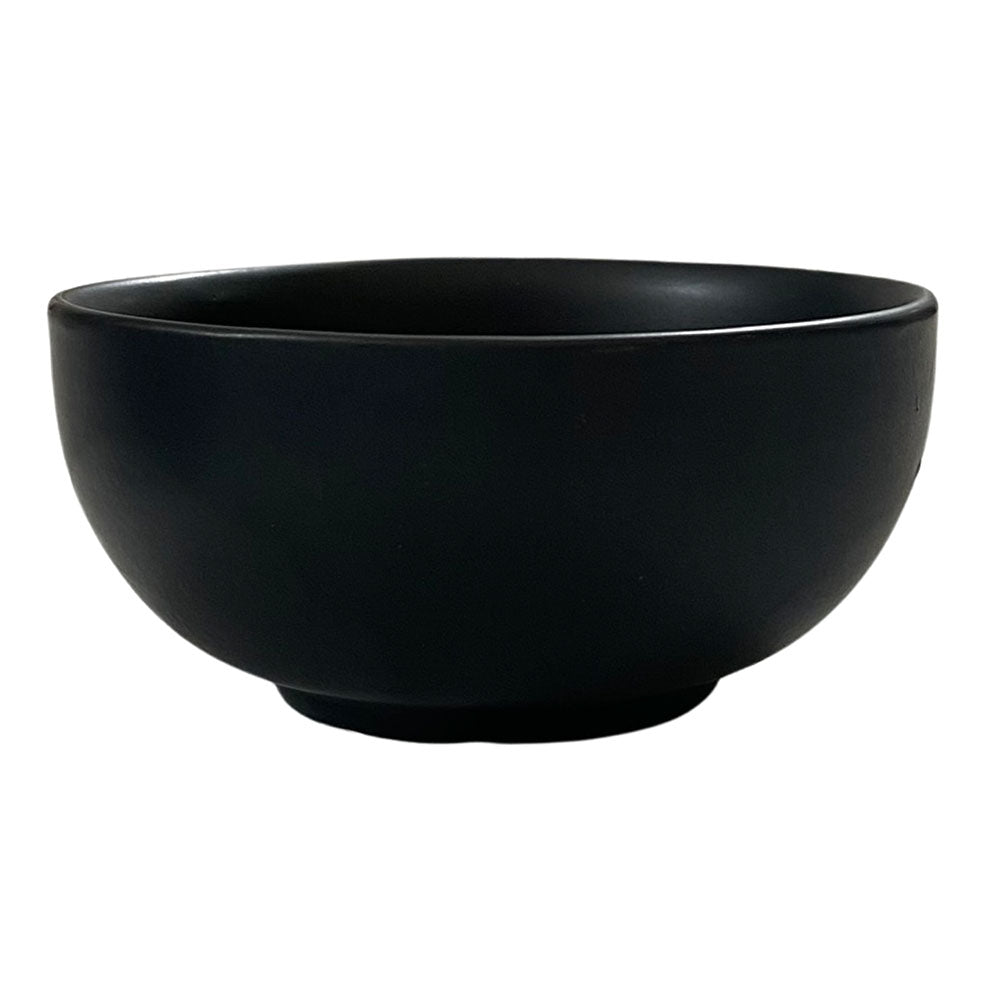 Matte Black Ceramic Bowls/ Katoris (Set of 6)