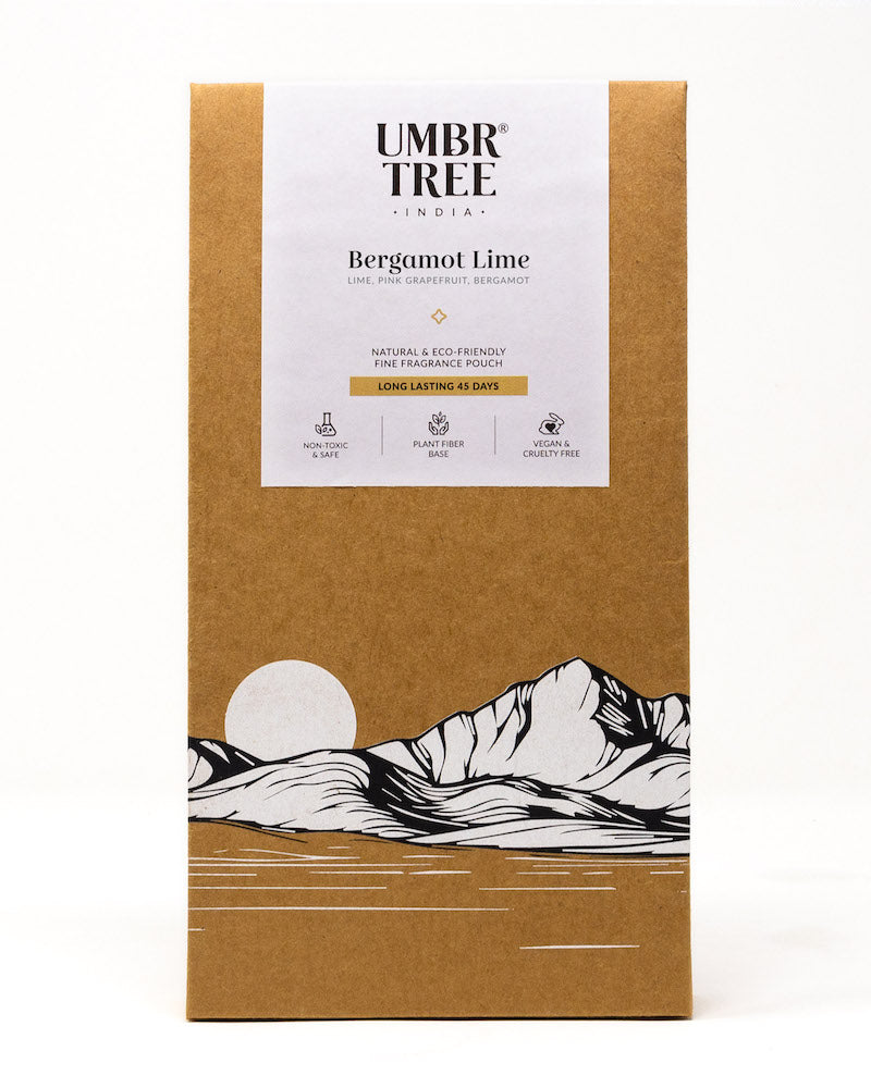 Bergamot Lime All-Natural Fine Fragrance Pouch