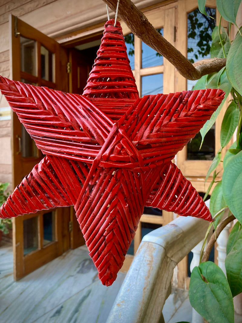 Assorted Star Shaped Decorative Ornaments (Set of 6)