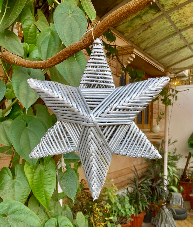 Assorted Star Shaped Decorative Ornaments (Set of 6)